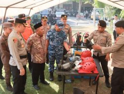 Antisipasi Musim Kemarau, Polres Jombang Gelar Apel Siaga Bencana Hadapi Kekeringan dan Karhutla