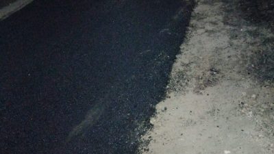 Dikerjakan Terburu-Buru Tengah Malam, Proyek Aspal Jalan Madura Kelurahan Jombang Tanpa Papan Nama Tuai Kecurigaan Warga