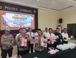 Operasi Sarang Narkoba, Polres Jombang Ungkap 15 Kasus dan Amankan 20 Tersangka